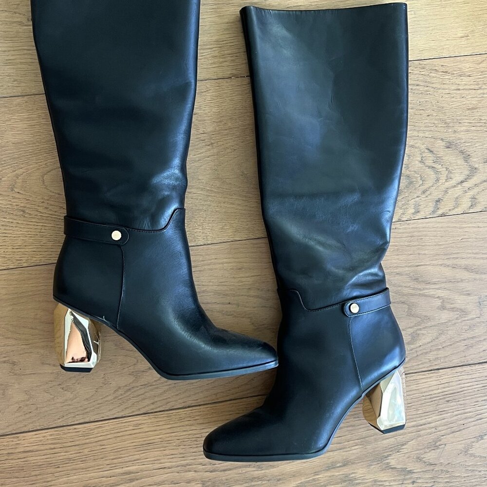 Franco Saroto Tiera High Leather Tall Knee-High Boots